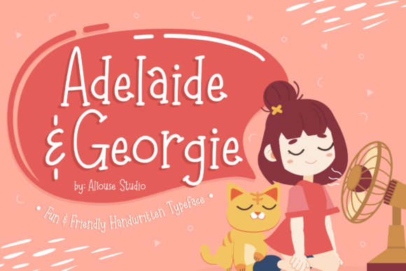 Adelaide and Georgie: A Playful Serif Font for Web Design