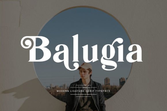 Balugia: A Serif Font That Elevates Luxury Branding