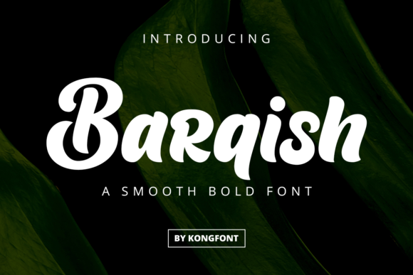 Barqish: A Playful Handwritten Script Font for Creative Projects