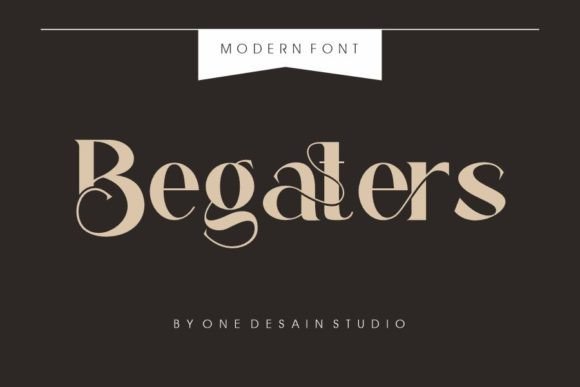 Begaters: A Modern Slab Serif Font for Bold Branding
