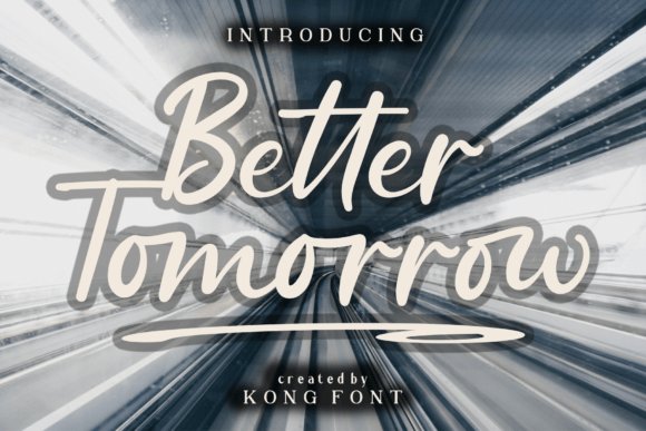 Better Tomorrow Font for Modern Web Design