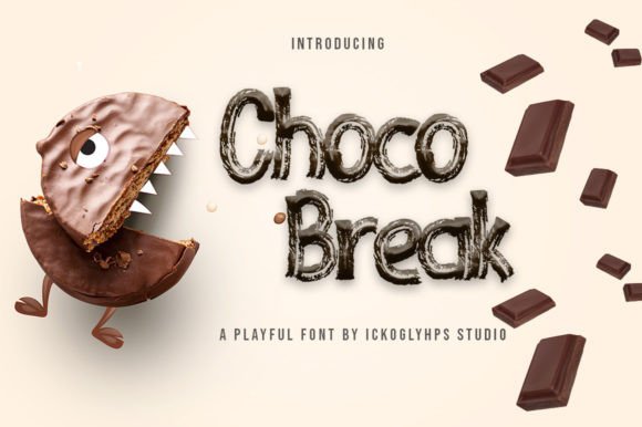 Choco Break: A Handwritten Font for Modern Web Design
