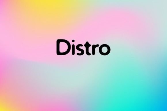 Distro Font for Modern Editorial Design