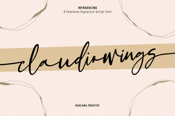 Enhance Your Web Design with Claudio Wings Font