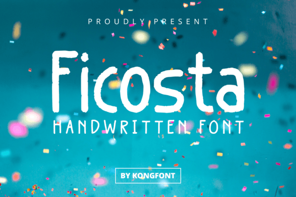 Ficosta Font for Handmade Creations
