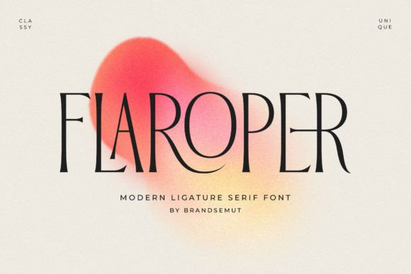 Flaroper: A Modern Sans Serif Font for Branding Projects