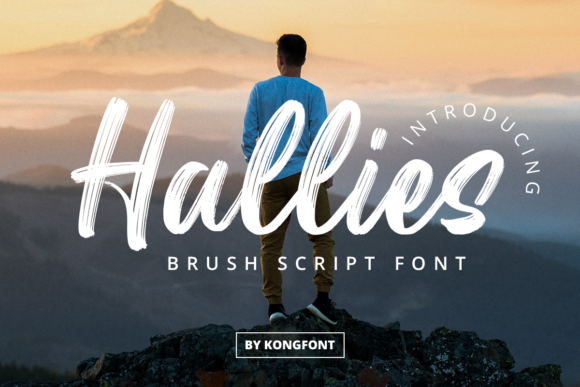 Hallies Font for Campaign Creatives