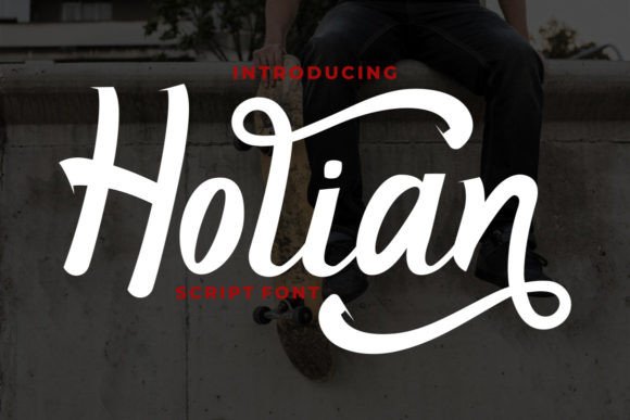 Holian Font for Bold Digital Branding