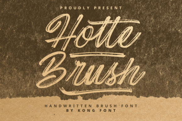 Hotte Brush: A Playful Font for Bold Campaigns