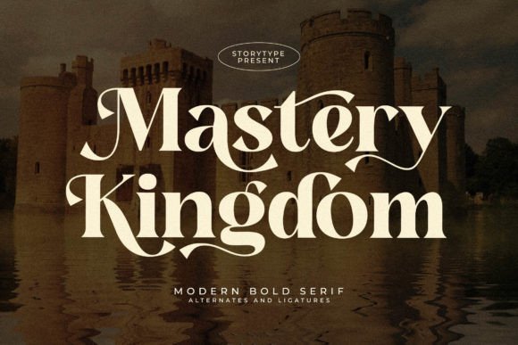 How Mastery Kingdom Elevates Web Design with Bold Serif Elegance