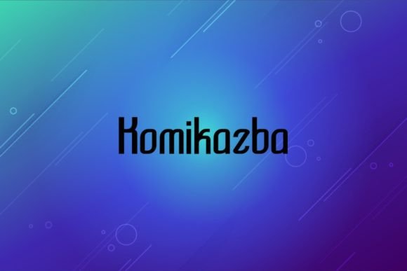 Komikazba: A Modern Font for Eye-Catching Campaigns