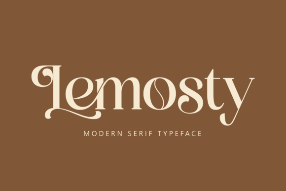 Lemosty: A Modern Serif Font for Elegant Branding
