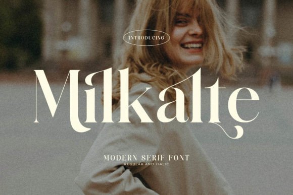 Milkalte Serif Font for Web Design