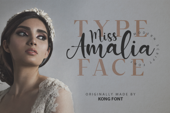 Miss Amalia: A Handwritten Font for Modern Editorial Design