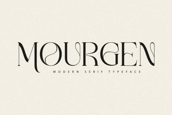Mourgen Serif Font for Handmade Creations