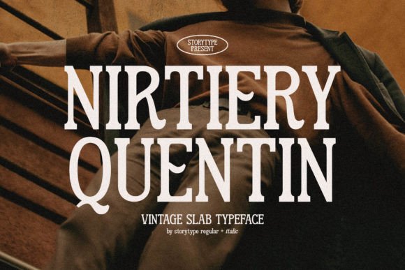 Nirtiery Quentin: Elevating Campaign Design with a Timeless Serif Font