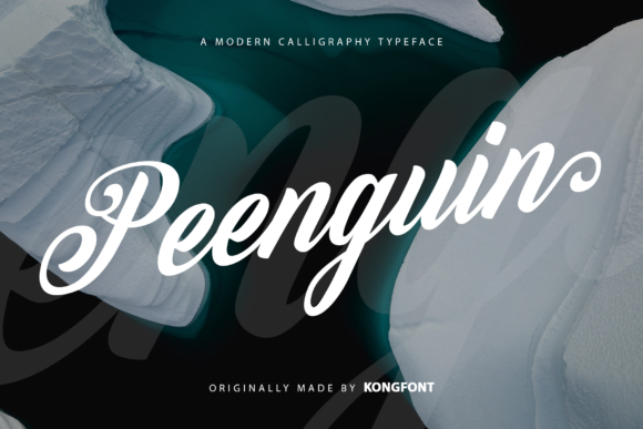 Peenguin: A Playful Font for Modern Design
