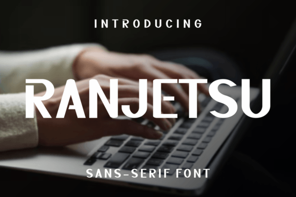 Ranjetsu: A Modern Sans Serif Font for Clean Editorial Design