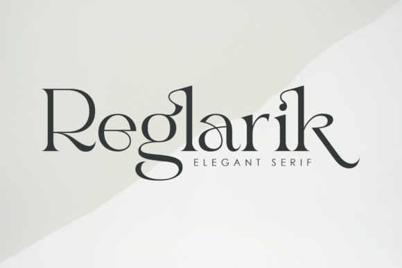 Reglarik: A Modern Serif Font for Editorial Elegance
