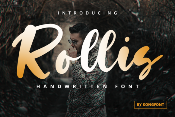 Rollis: A Playful Script Font for Handmade Creations