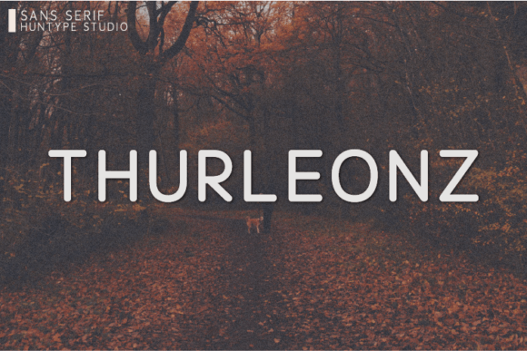 Thurleonz Font for Handmade and Commercial Projects